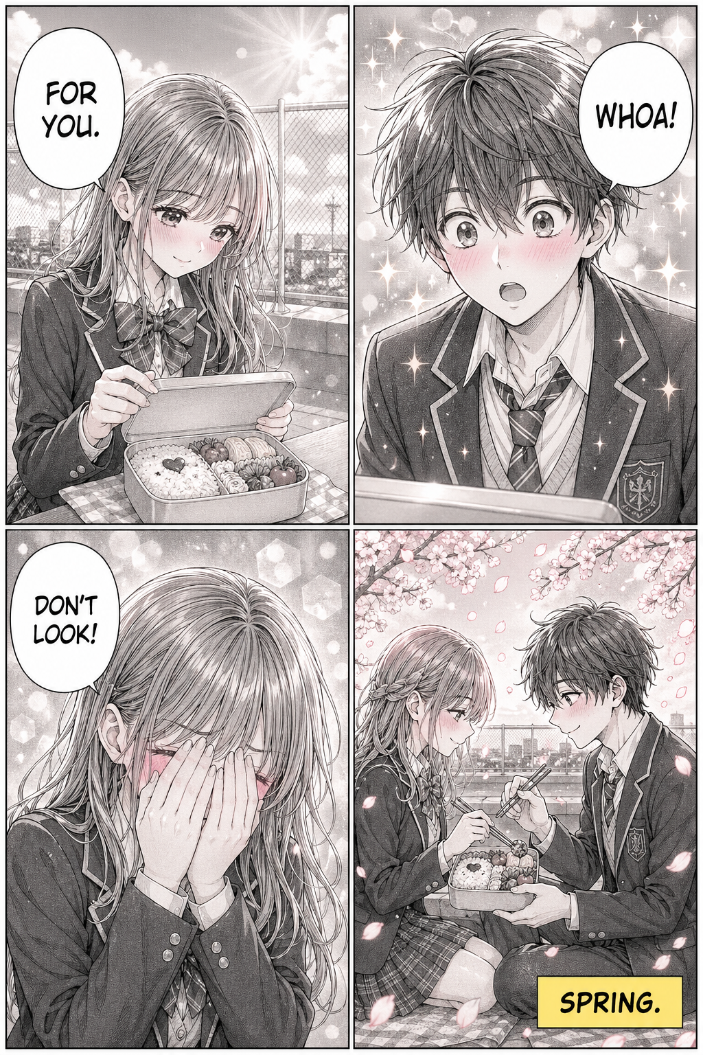 Bento Romance — community manga page made with Manga Maker