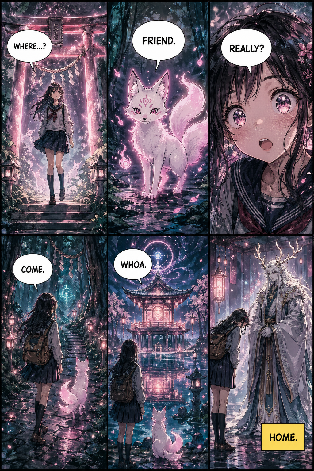 Spirit Realm — community manga page made with Manga Maker